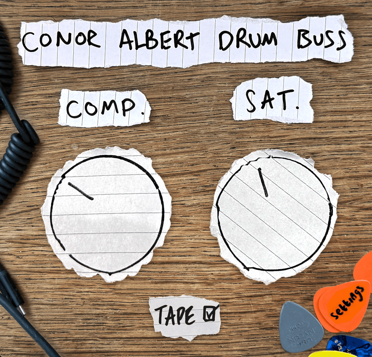 Conor Albert Drum Buss plugin interface